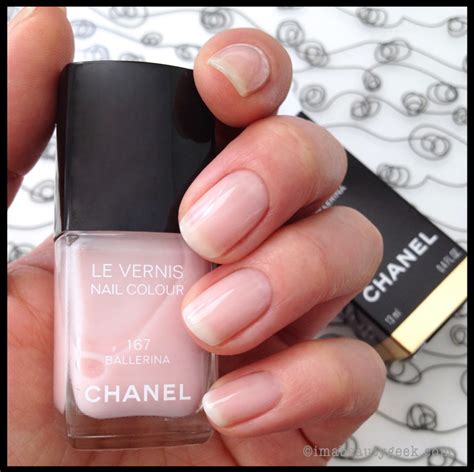 chanel ballerina nail polish review